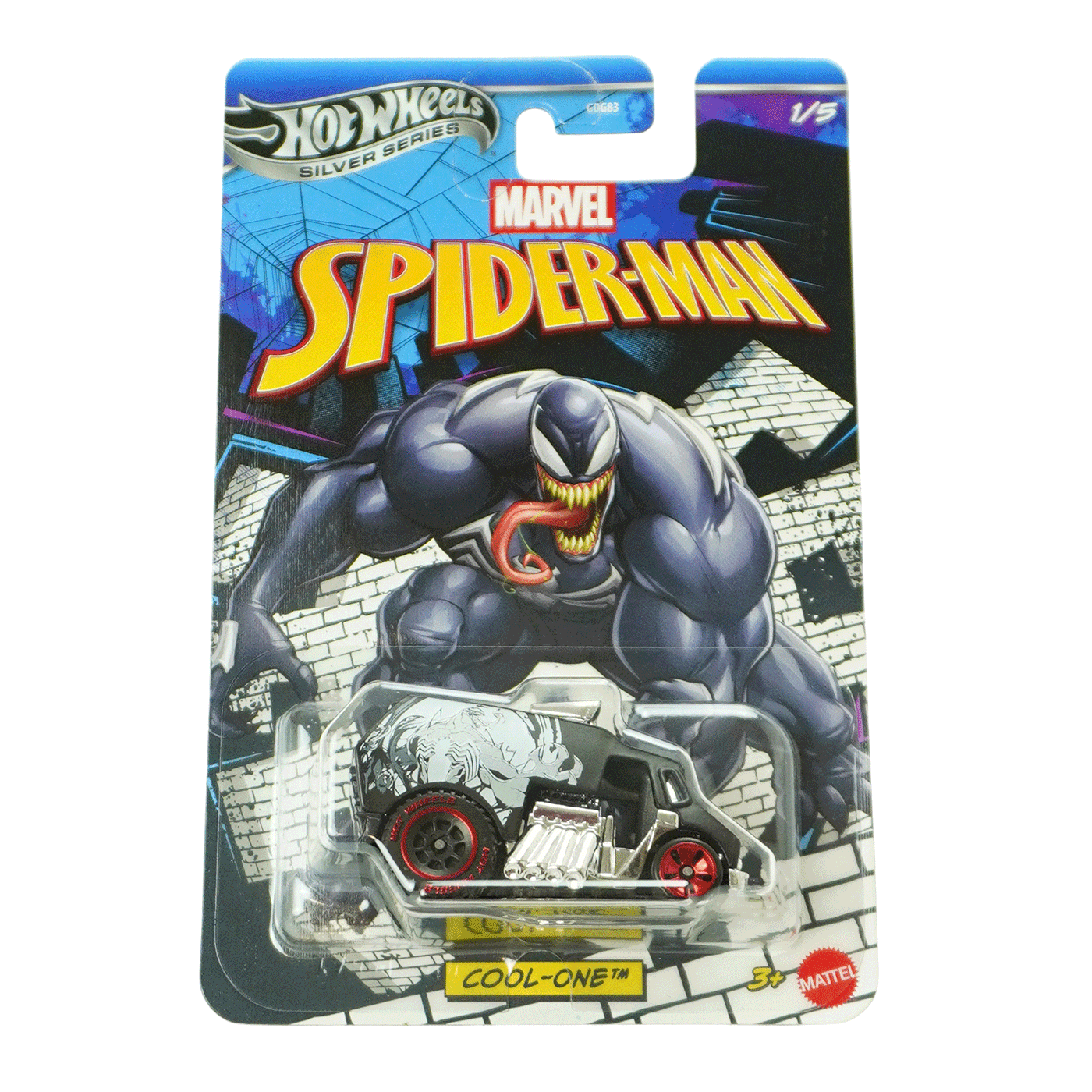 Hot Wheels - Spider-Man Silver Series: Cool-One Venom