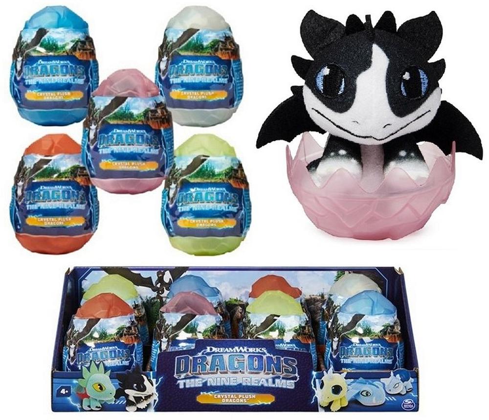 Spin Master - Dreamworks Dragons: Plüschdrachen Mystery-Ei