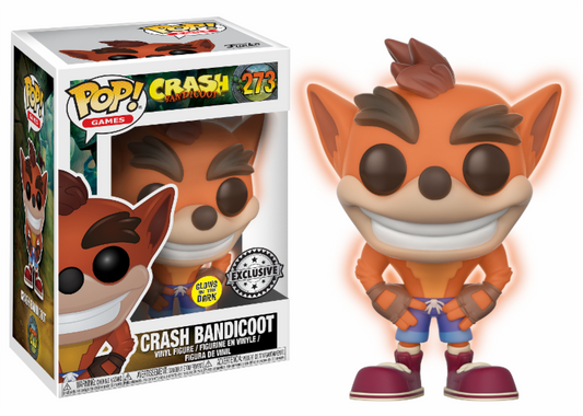 Funko POP! Games - Crash Bandicoot: Crash (Glow in the Dark)