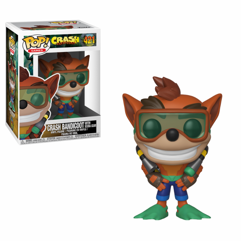 Funko POP! Games - Crash Bandicoot: Crash w/ Scuba