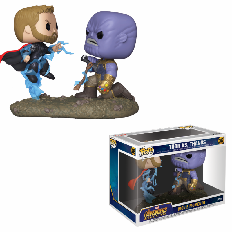 Funko POP! Movie Moment - Marvel: Thor vs. Thanos