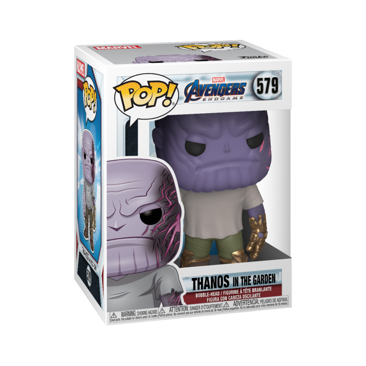 Funko POP! Marvel - Avengers Endgame: Casual Thanos w/Gauntlet