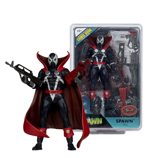 McFarlane - Spawn: Spawn 77 Actionfigur (Platinum Chase Black)