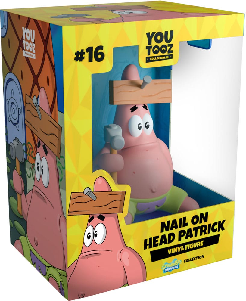 Youtooz - Spongebob Schwammkopf: Nail on Head Patrick 10 cm