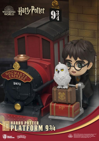 BKT - Harry Potter D-Stage PVC Diorama: Platform 9 3/4 New Version