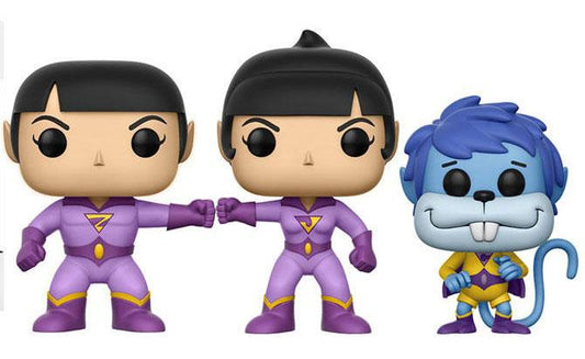 Funko POP! SDCC - Heroes: Wonder Twins 3er-Pack (Zan, Jayna & Gleek)