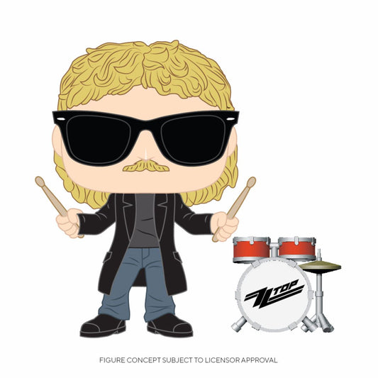Funko POP! Rocks - ZZ Top: Frank Beard