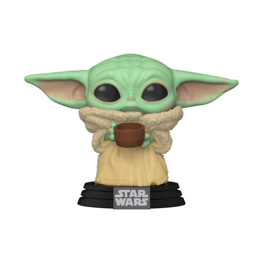 Funko POP! Star Wars The Mandalorian: The Child w/Cup