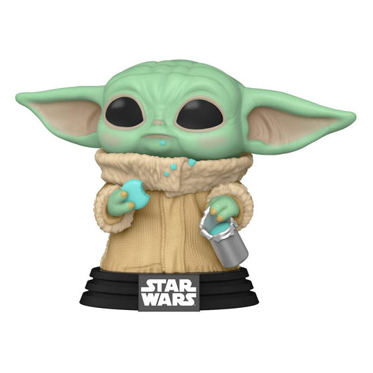 Funko POP! Star Wars - The Mandalorian: Grogu w/Cookie