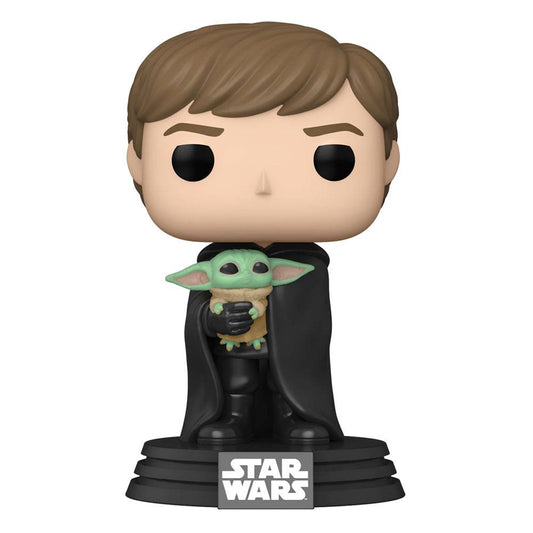 Funko POP! Star Wars - The Mandalorian: Luke mit Grogu