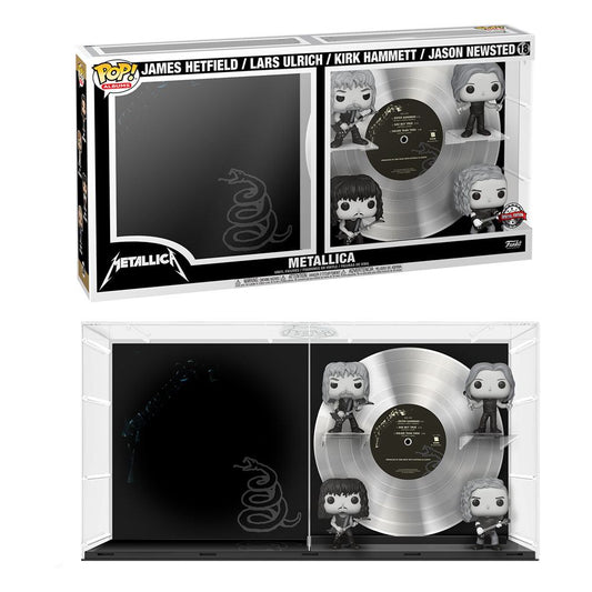 Funko POP! Rocks - Albums DLX 4er-Pack: Metallica (B&W)