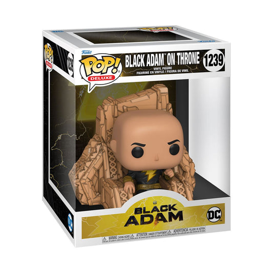 Funko POP! Deluxe - Heroes - Black Adam: Black Adam on Throne