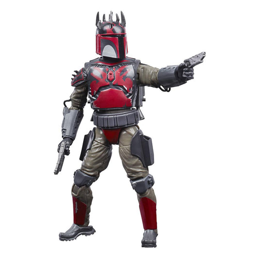 Hasbro - Star Wars The Clone Wars Black Series: Actionfigur 2020 Mandalorian Super Commando Walmart Excl