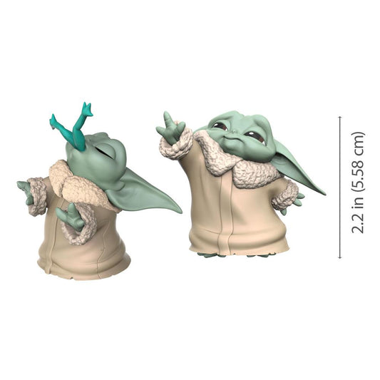 Hasbro - Star Wars Mandalorian Bounty Collection: Figuren 2er-Pack The Child Froggy Snack & Force Moment