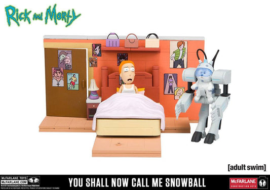 McFarlane - Rick and Morty Small Bauset: Call Me Snowball (ca. 109 Teile)