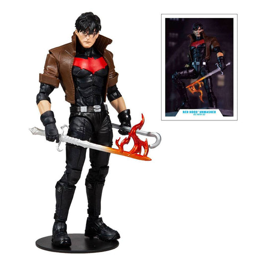 McFarlane - The New 52 DC Multiverse Actionfigur: Red Hood Unmasked (Gold Label)