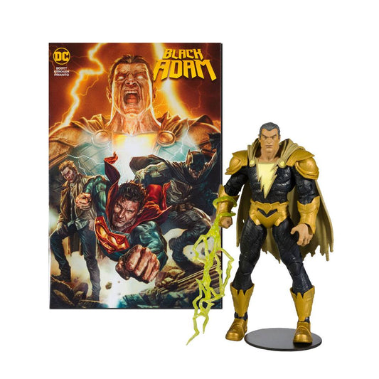 McFarlane - DC Black Adam Page Punchers Actionfigur & Comic: Black Adam - lootstore.de