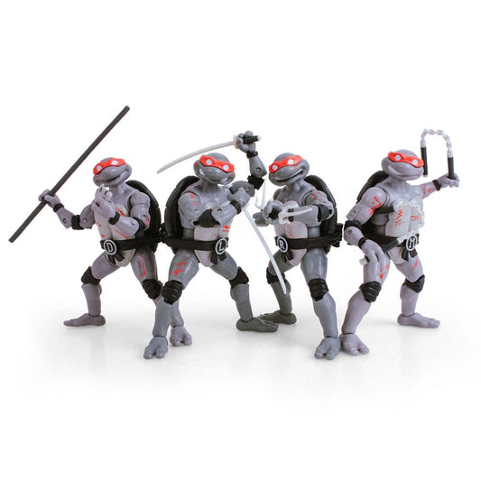 Loyal Subjects - TMNT BST AXN Actionfiguren 4er-Pack: Battle Damaged Turtles - lootstore.de