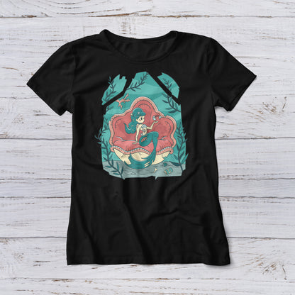 Lootgear - Cartoon World: Little Zombie Mermaid T-Shirt