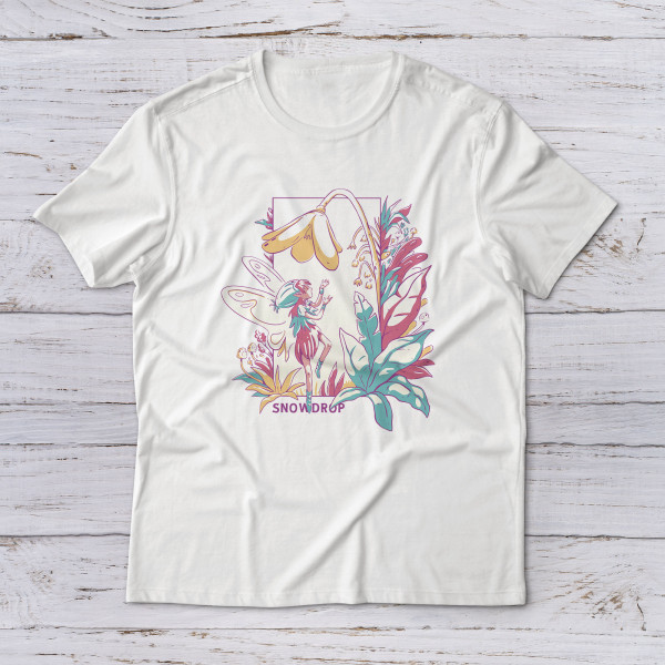 Lootgear - Fantasy World: Fairy Snowdrop T-Shirt