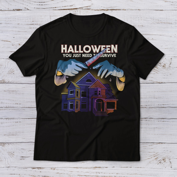 Lootgear - Horror Parodies: Downtown Halloween T-Shirt
