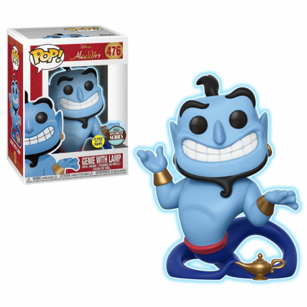 Funko POP! Disney - Aladdin: Genie with Lamp GITD