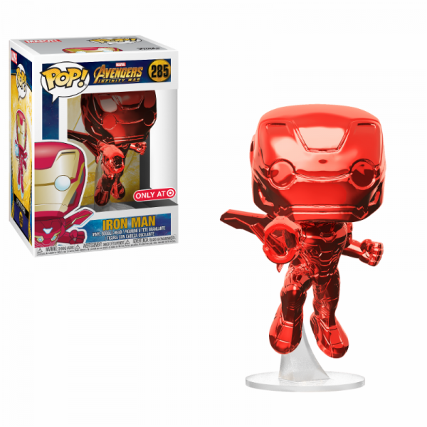 Funko POP! Marvel - Infinity War: Red Chrome Iron Man