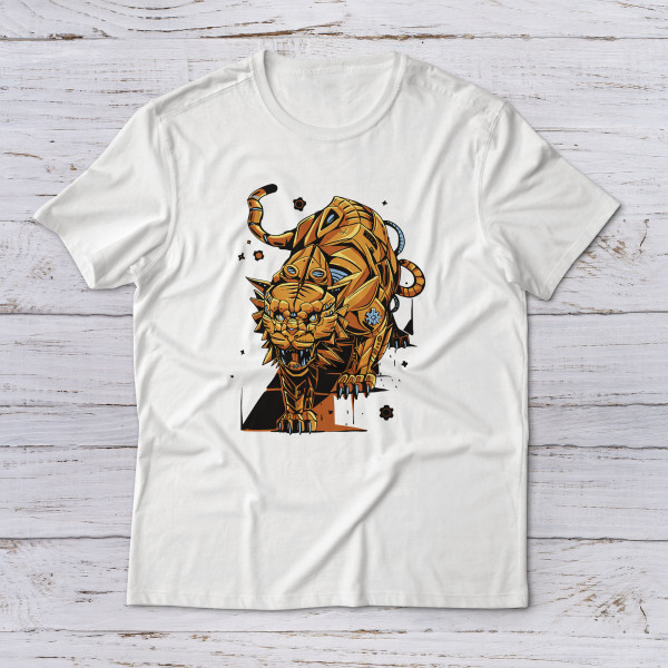 Lootgear - Fantasy World: Steampunk Tiger T-Shirt