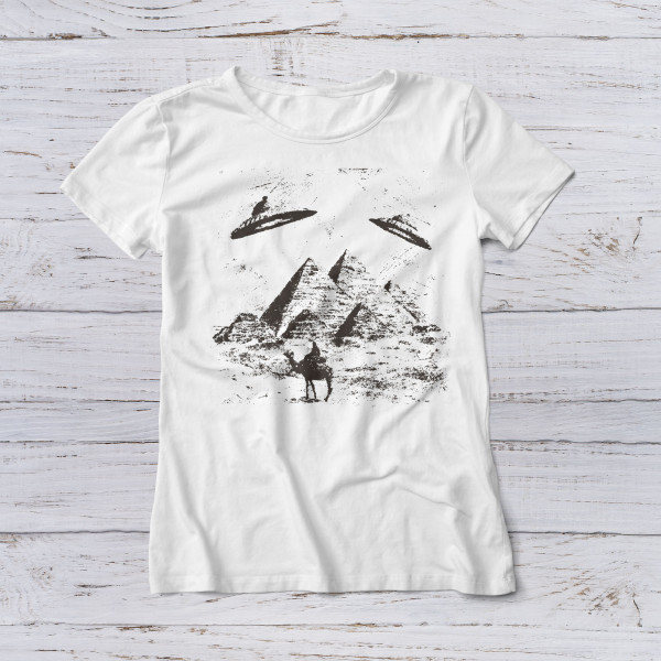 Lootgear - Parodies: UFO Pyramids T-Shirt