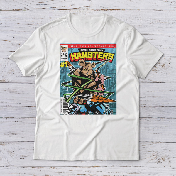 Lootgear - Cartoon World: Shaolin Hamsters from Mars T-Shirt