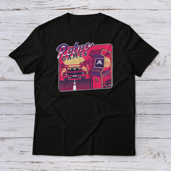 Lootgear - Gaming: Retro Arcade T-Shirt