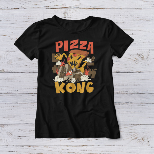 Lootgear - Cartoon World: Pizza Kong T-Shirt