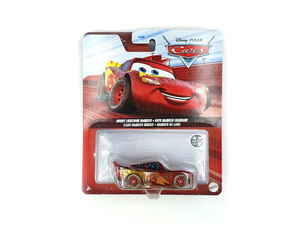 Mattel - Disney Pixar Cars: Muddy Lightning McQueen HHV86