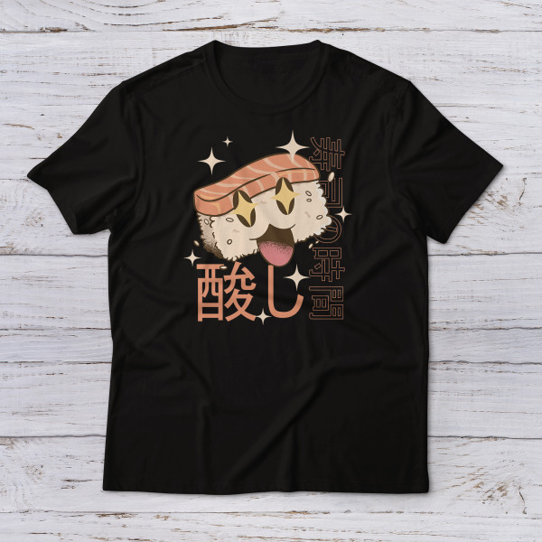 Lootgear - Sakura Worlds: Happy Sushi T-Shirt