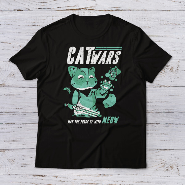 Lootgear - Parodies: Cat Wars Warrior T-Shirt