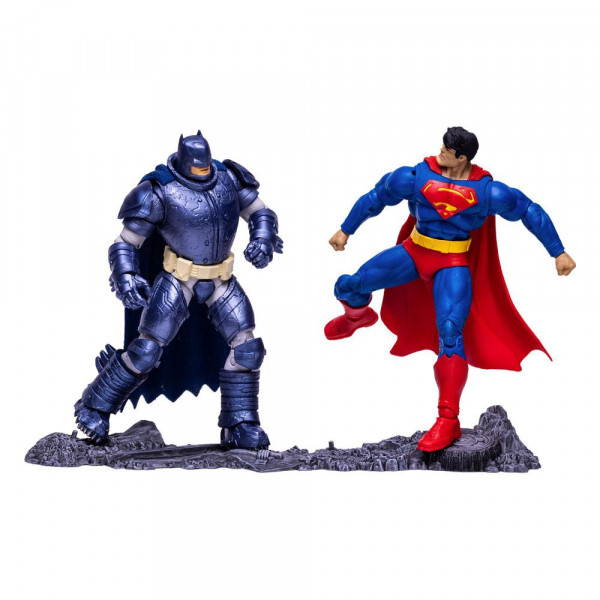 McFarlane - DC Actionfiguren Collector Multipack: Superman vs Armored Batman
