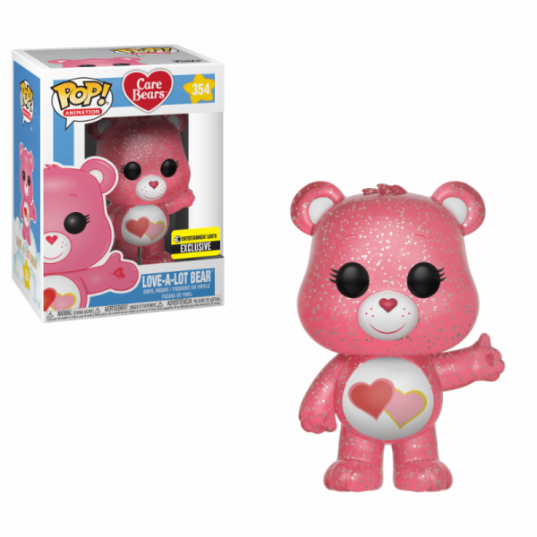Funko POP! Animation - Care Bears: Love-A-Lot Bear Glitter