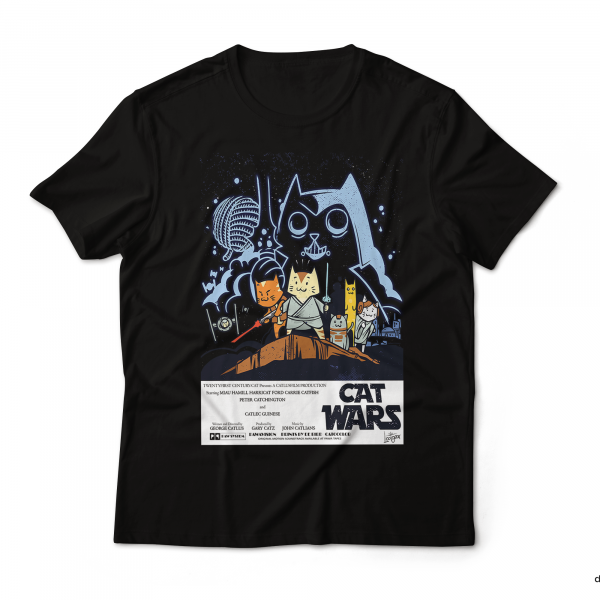 Lootgear - Parodies: Cat Wars - A Star Wars Parody T-Shirt