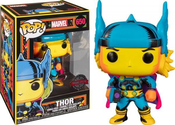 Funko POP! Marvel - Marvel Black Light: Thor