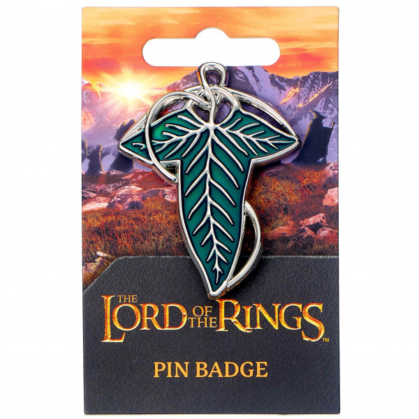 The Carat Shop - The Lord of The Rings: The Leaf Of Lorien Pin Badge