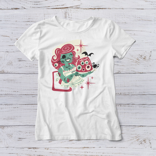 Lootgear - Cartoon World: Zombie Wife IV T-Shirt