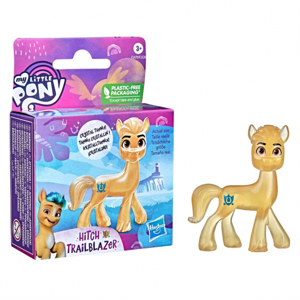 Hasbro - My Little Pony Movie Crystal: Hitch Trailblazer (5 cm)