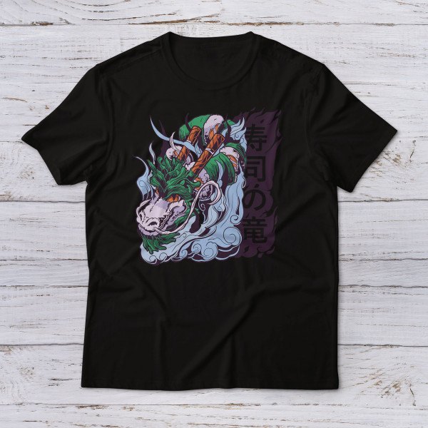 Lootgear - Sakura Worlds: Sushi-Dragon T-Shirt