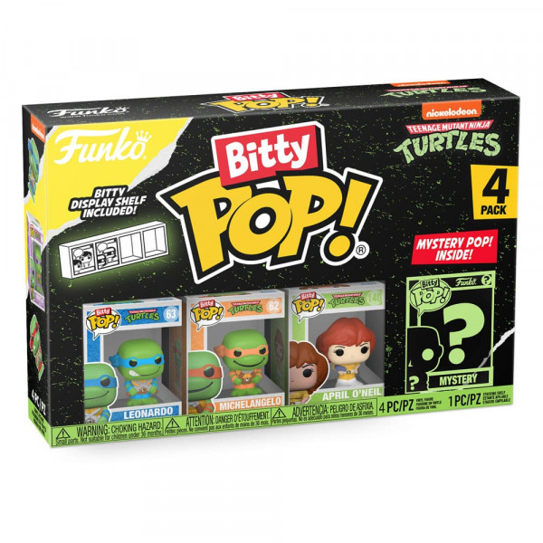 Funko POP! Animation - Teenage Mutant Ninja Turtles: Bitty Pop 4 Pack 1