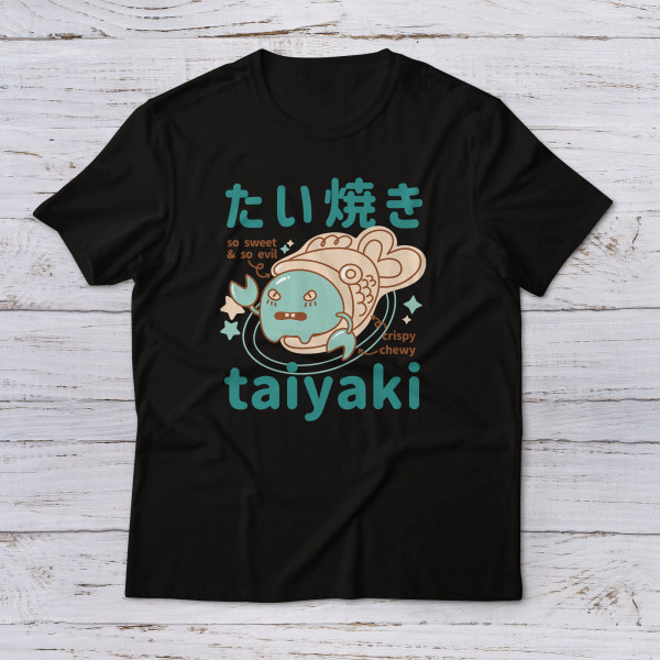 Lootgear - Sakura Worlds: Taiyaki Japanese Food Monsters T-Shirt