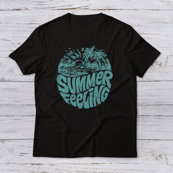 Lootgear - Spruchshirt: Summer Feeling T-Shirt