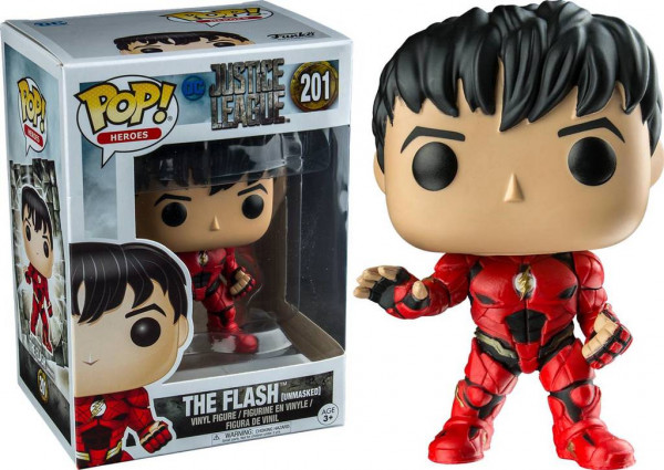 Funko POP! Heroes - Justice League: The Flash Unmasked
