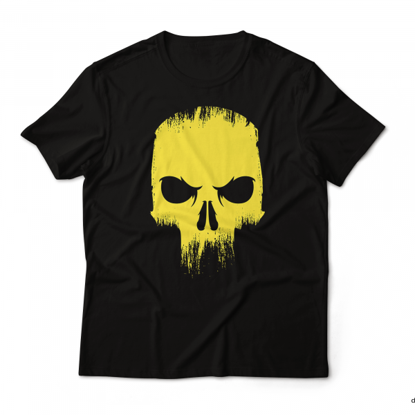 Lootgear - Parodies: Angry Yellow Skull T-Shirt