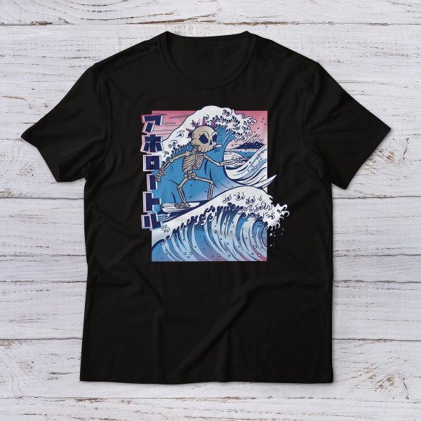 Lootgear - Cartoon World: Skeleton Wave T-Shirt