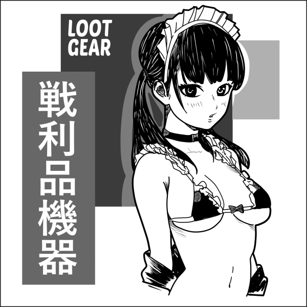 Lootgear - Sakura Worlds: Manga Maid Sketch T-Shirt